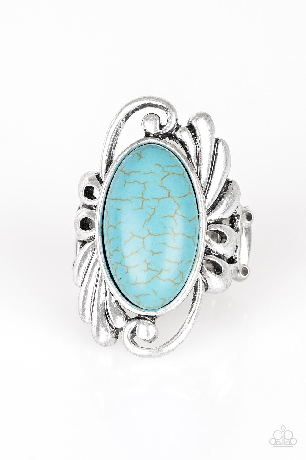 Sedona Sunset - Blue Paparazzi Ring