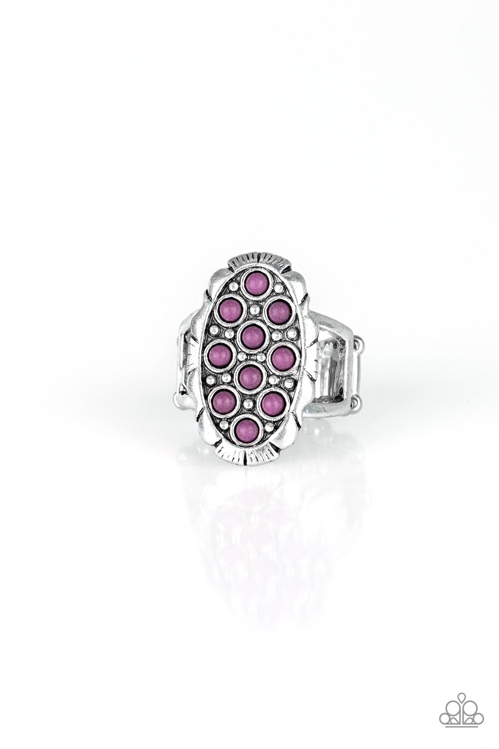Cactus Garden - Purple Paparazzi Ring