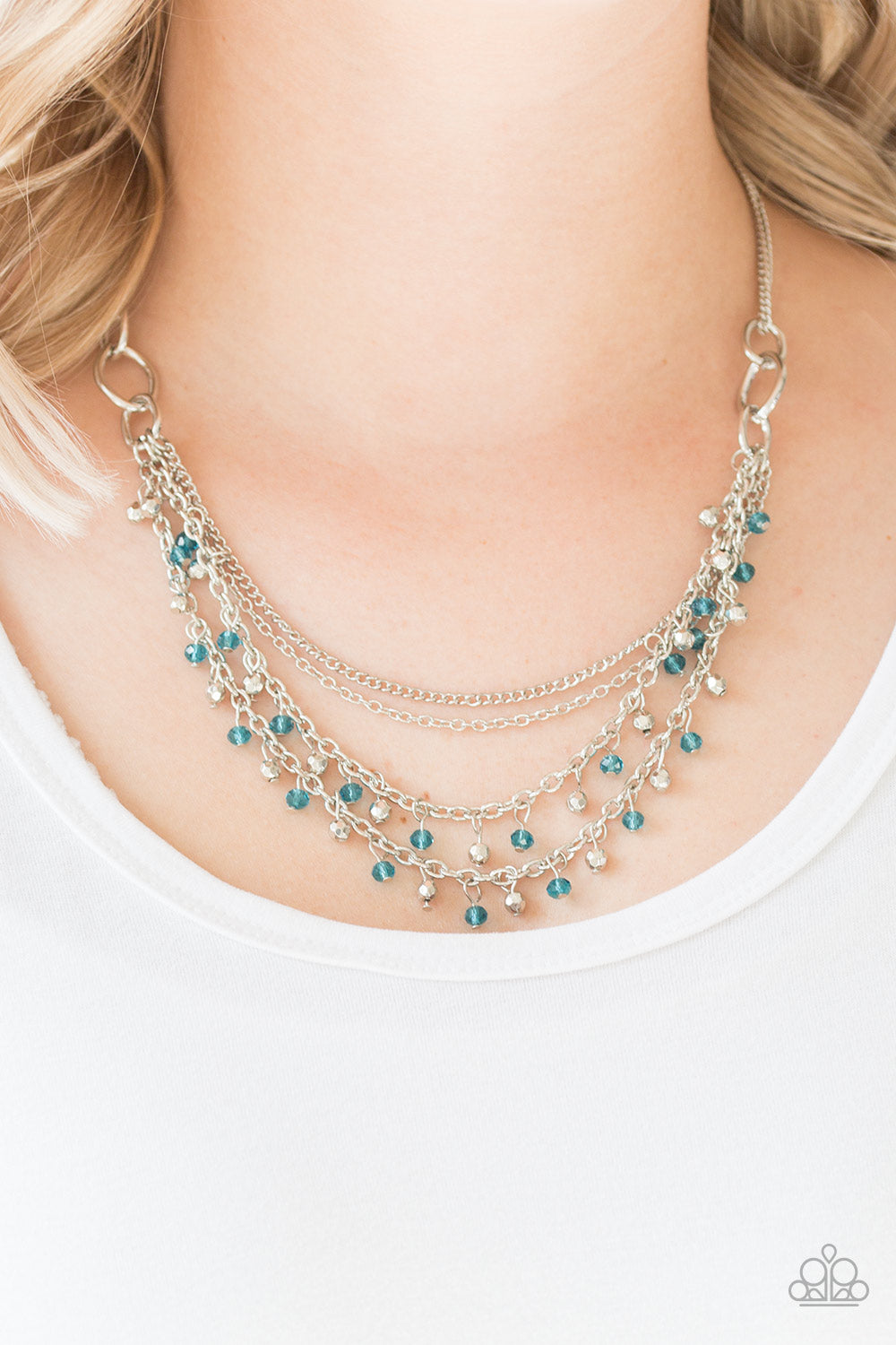 Financially Fabulous - Blue Paparazzi Necklace