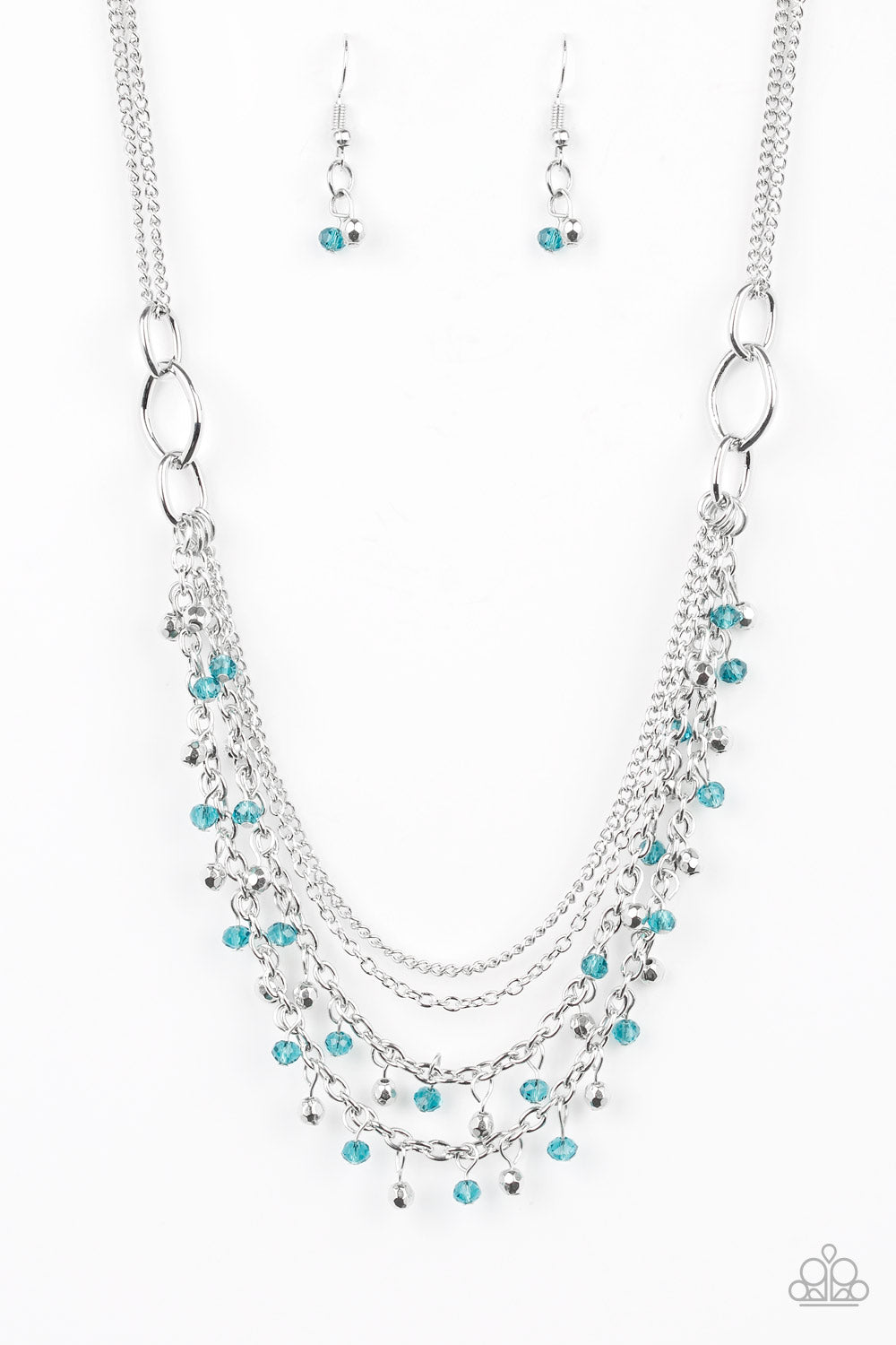 Financially Fabulous - Blue Paparazzi Necklace