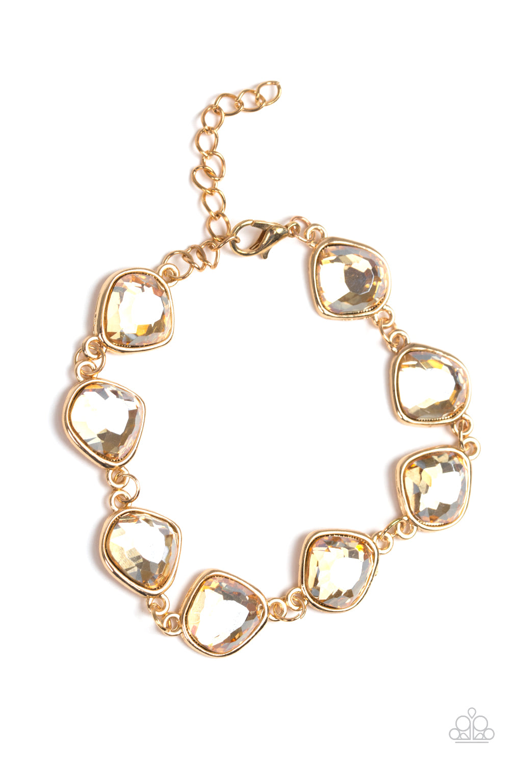 Perfect Imperfection - Gold Paparazzi Bracelet