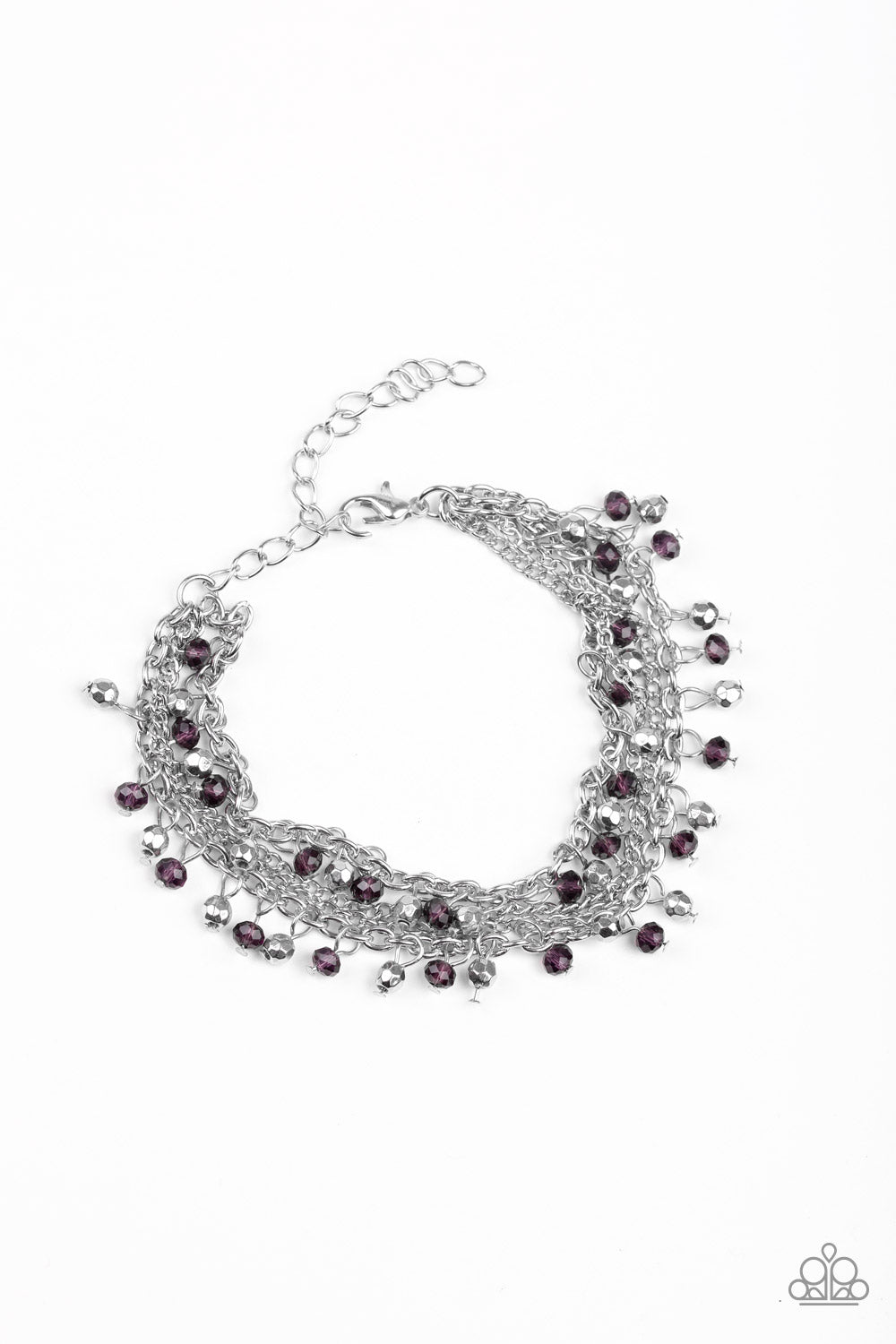 Cash Confidence - Purple Paparazzi Clasp Bracelet