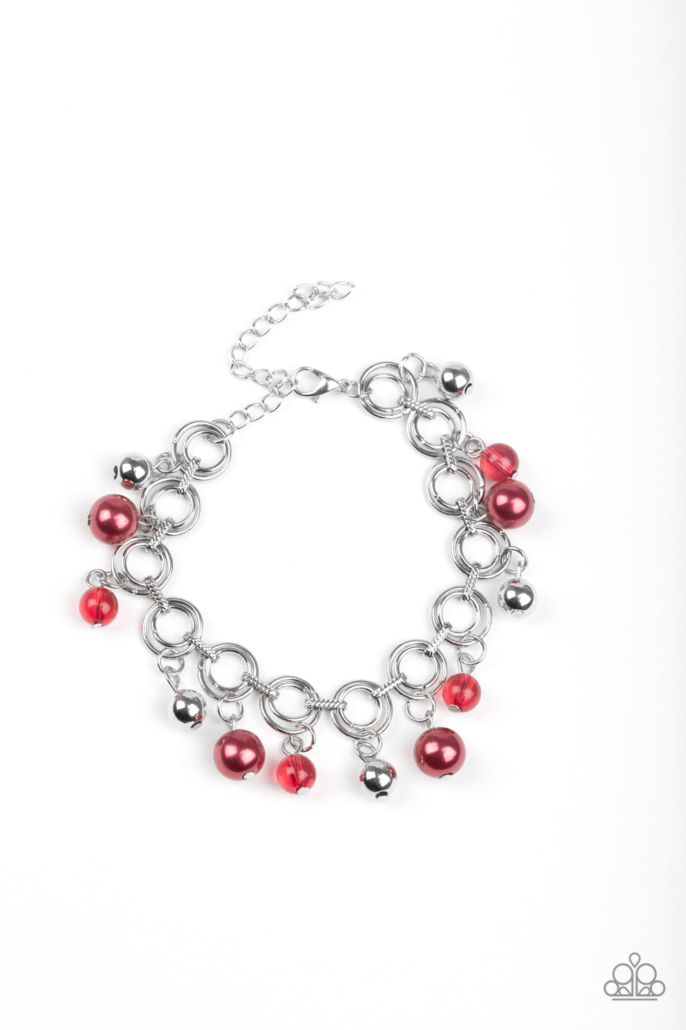 Fancy Fascination - Red Paparazzi Bracelet