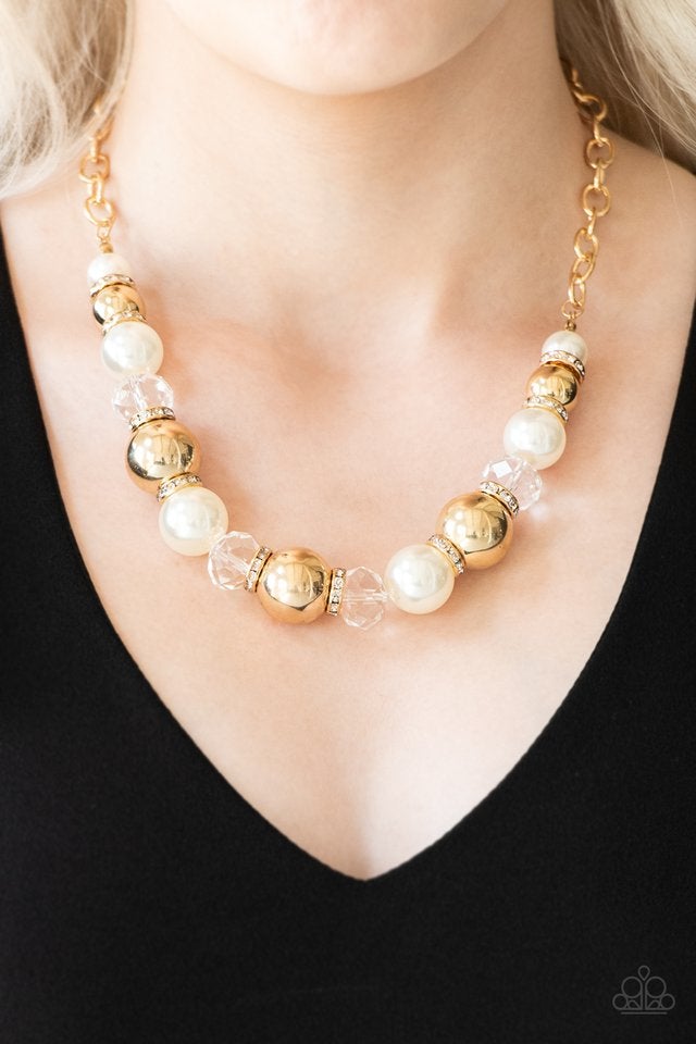 The Camera Never Lies White Paparazzi Necklace
