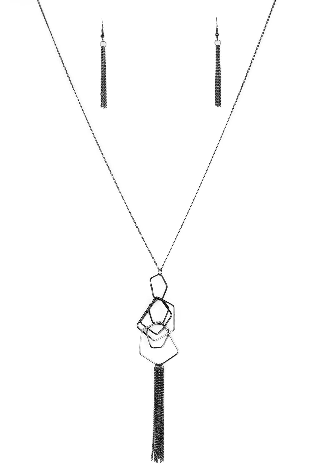 The Penthouse Black Paparazzi Necklace