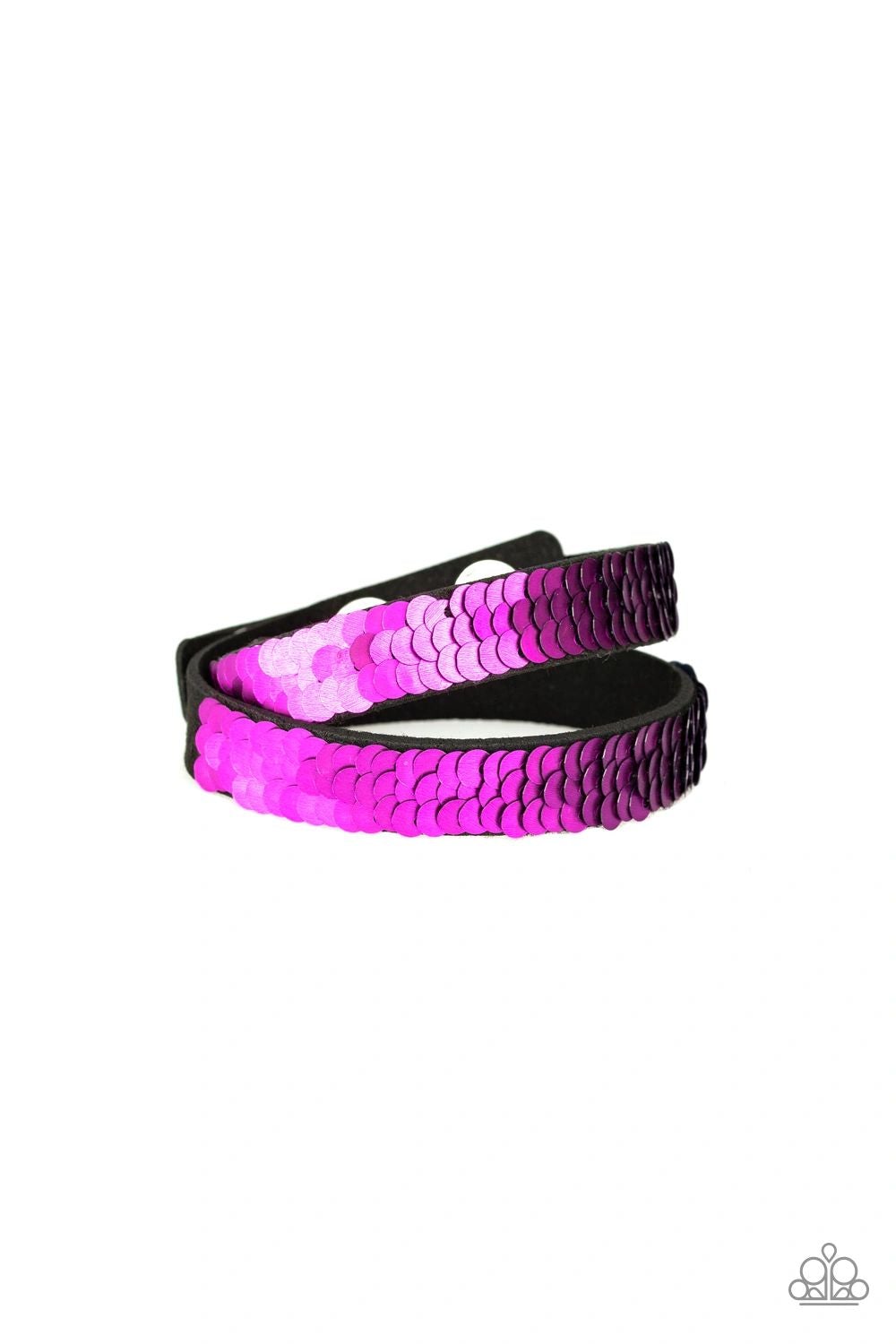 Under the SEQUINS Purple Paparazzi Urban Bracelet
