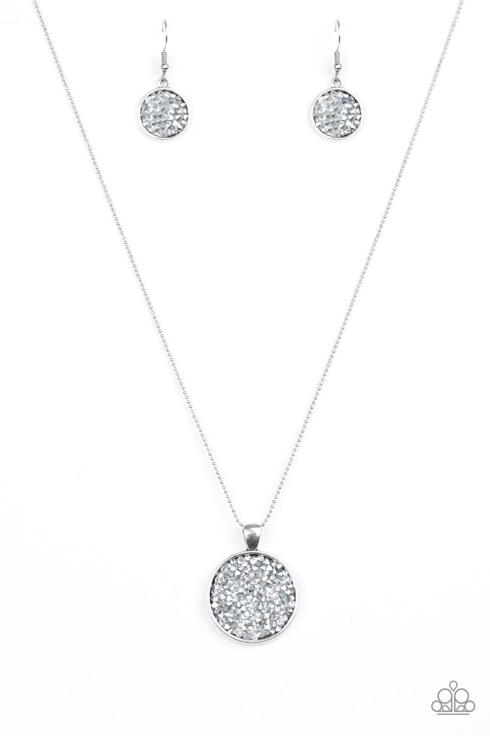 Bite The Stardust White Paparazzi Necklace