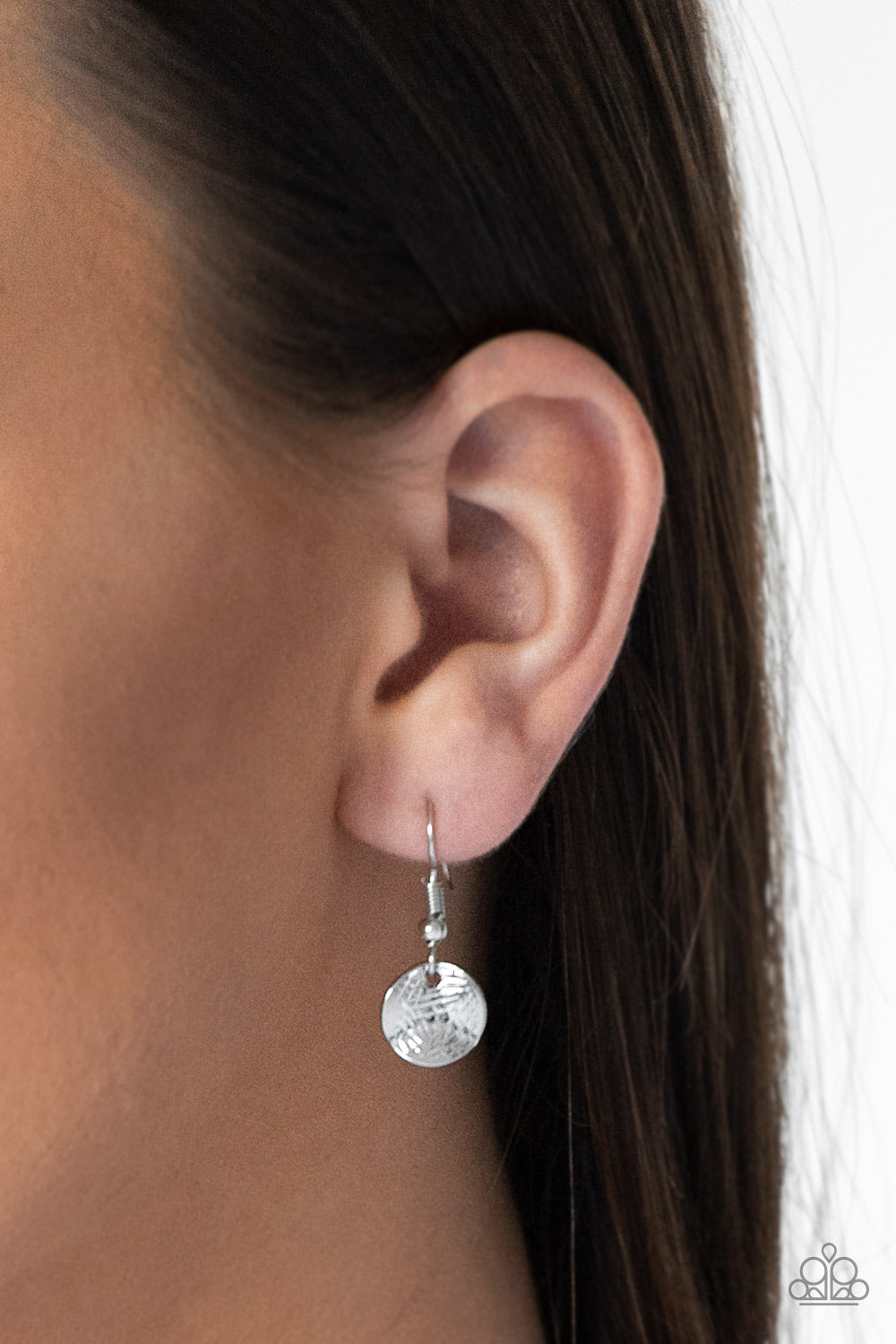 Simple Sheen - Silver Paparazzi Necklace