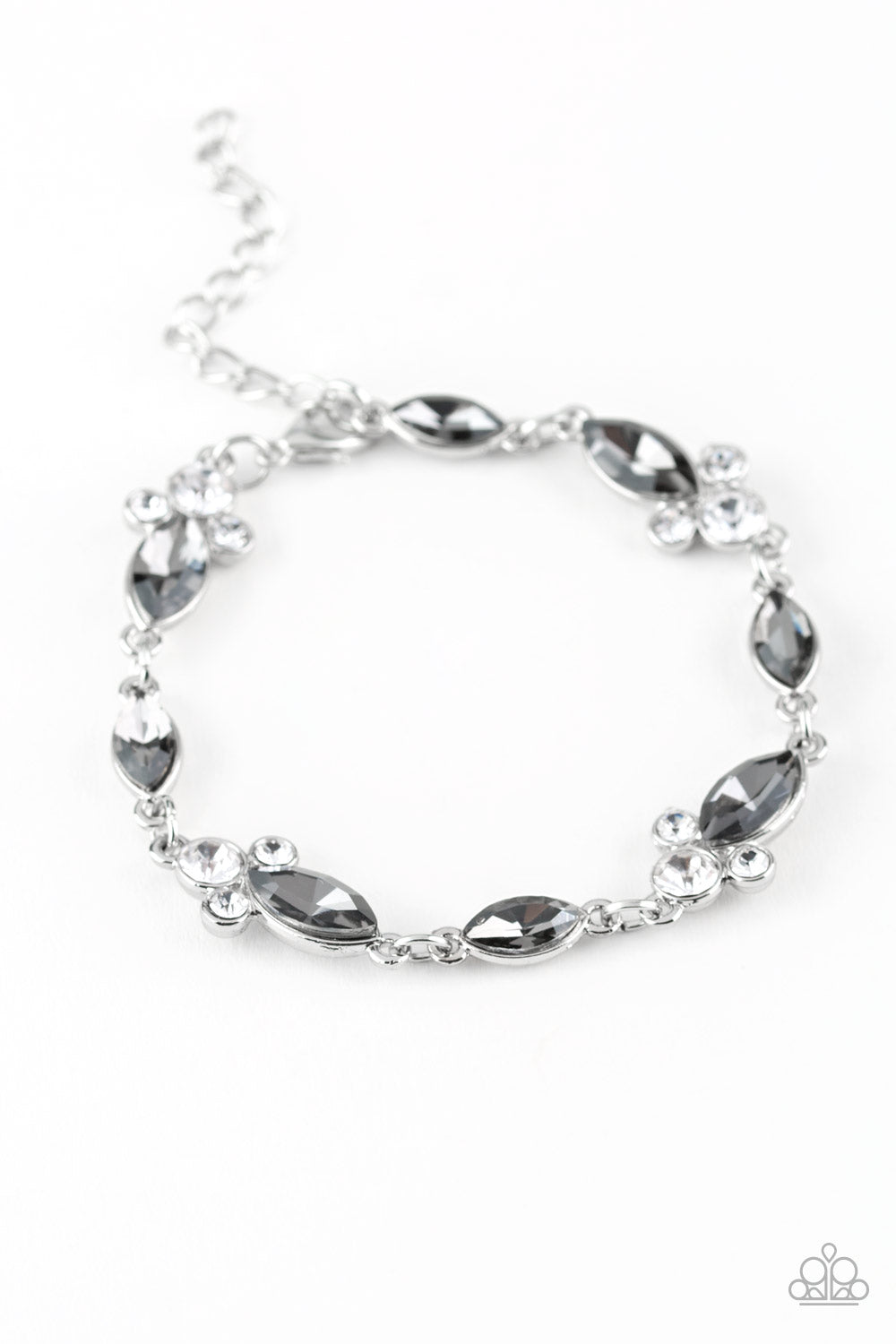 At Any Cost - Silver Paparazzi Bracelet
