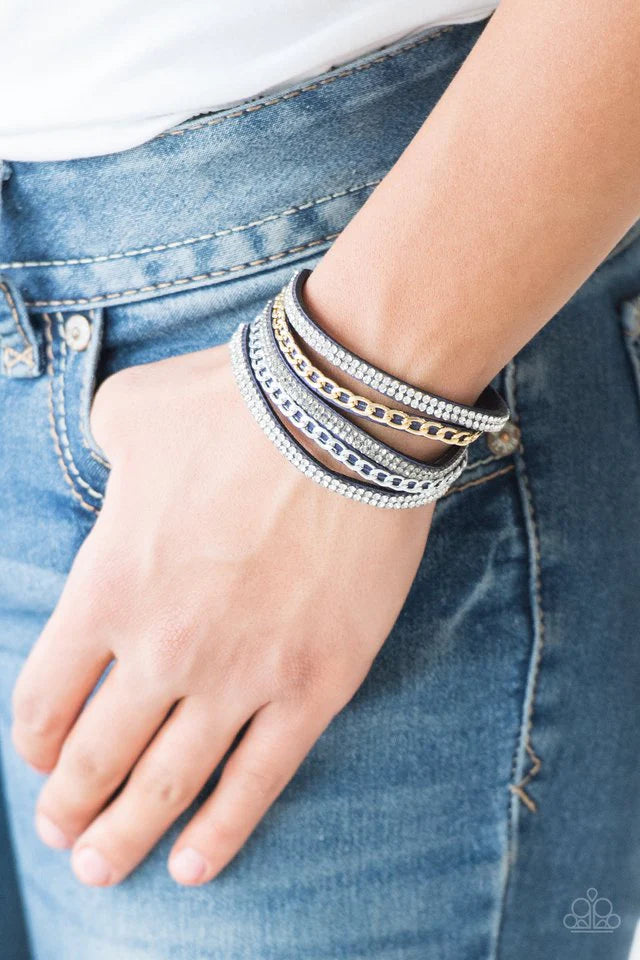 Rebel radiance blue store paparazzi