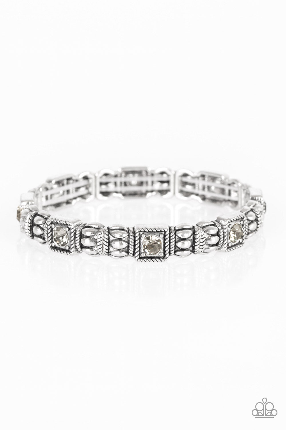 Metro Marvelous - Silver Paparazzi Bracelet
