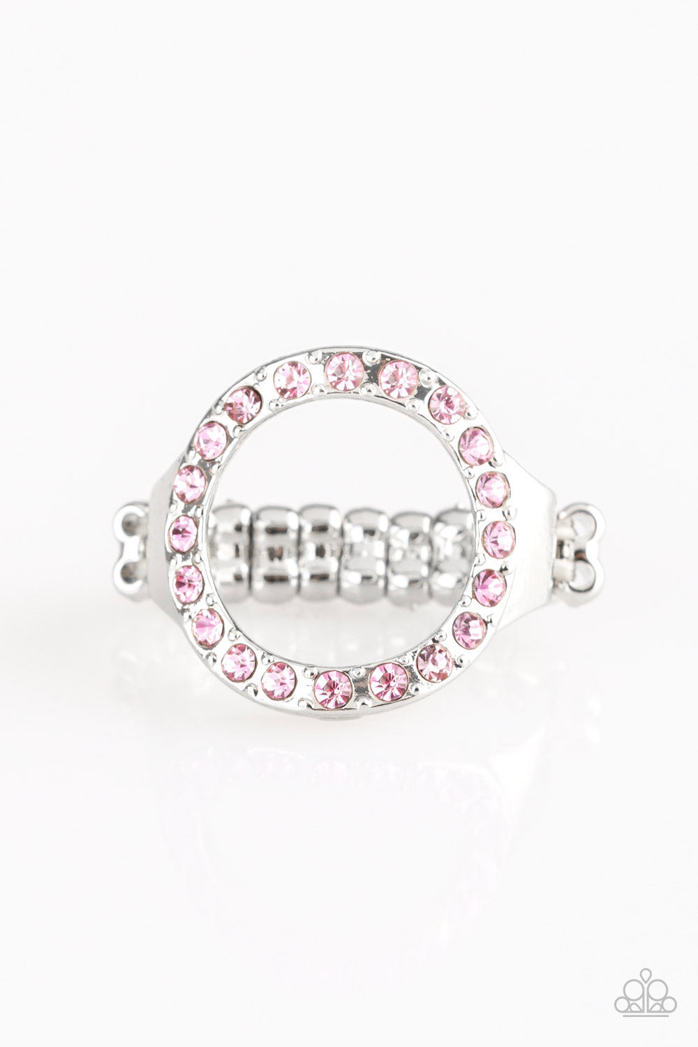 One-GLAM Band - Pink Paparazzi Ring