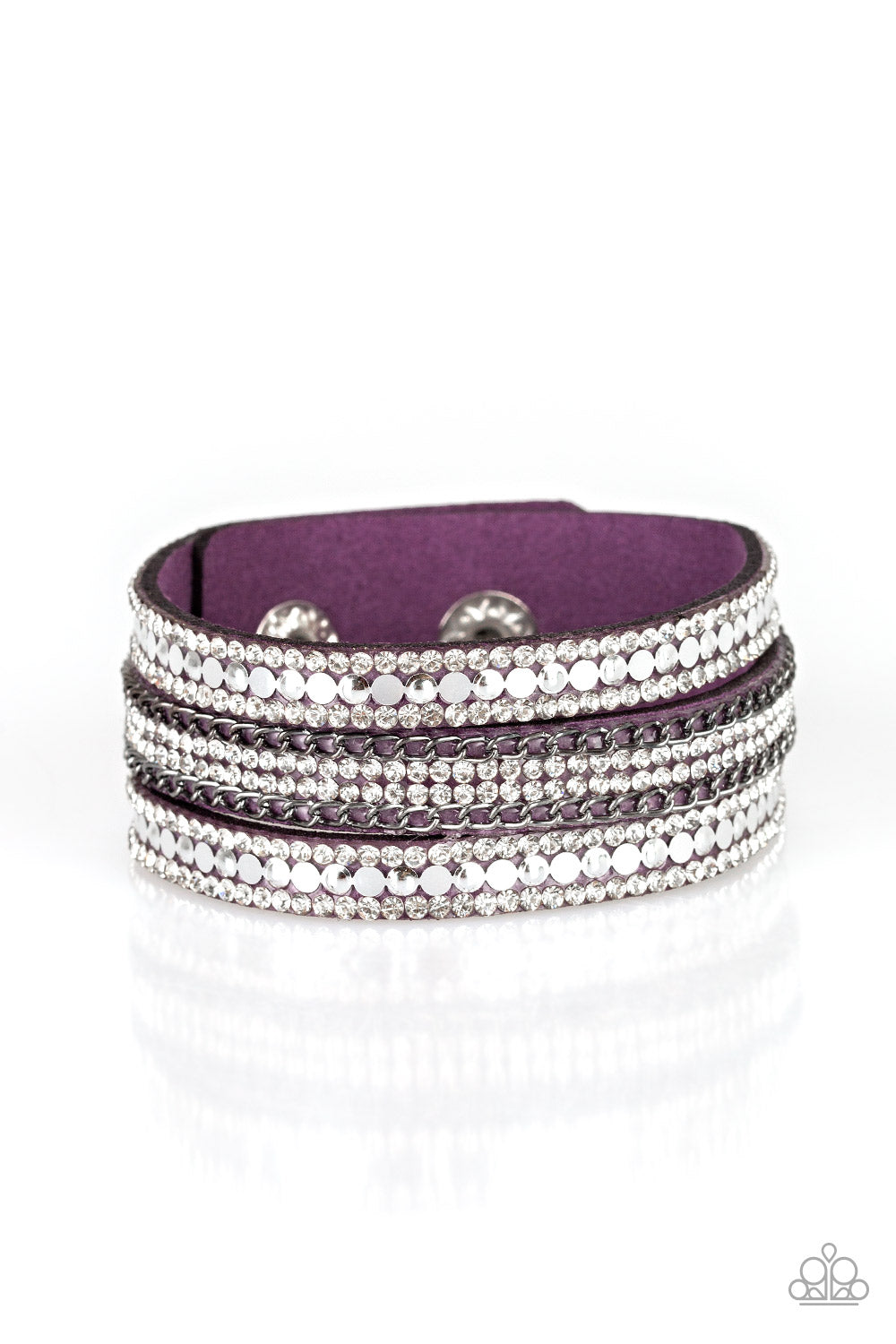 Fashion Fanatic - Purple Paparazzi Urban Bracelet