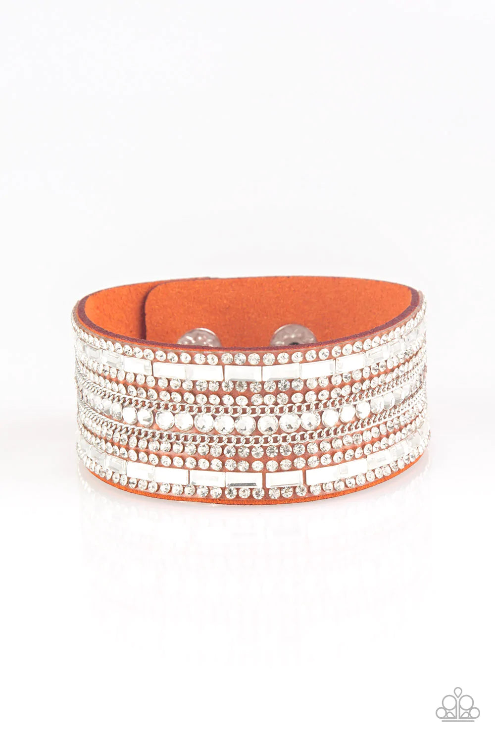 Rebel Radiance Orange Paparazzi Urban Bracelet