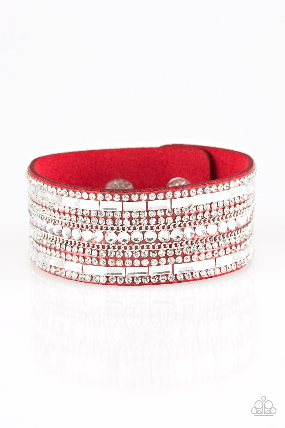 Rebel Radiance - Paparazzi Red Urban Bracelet