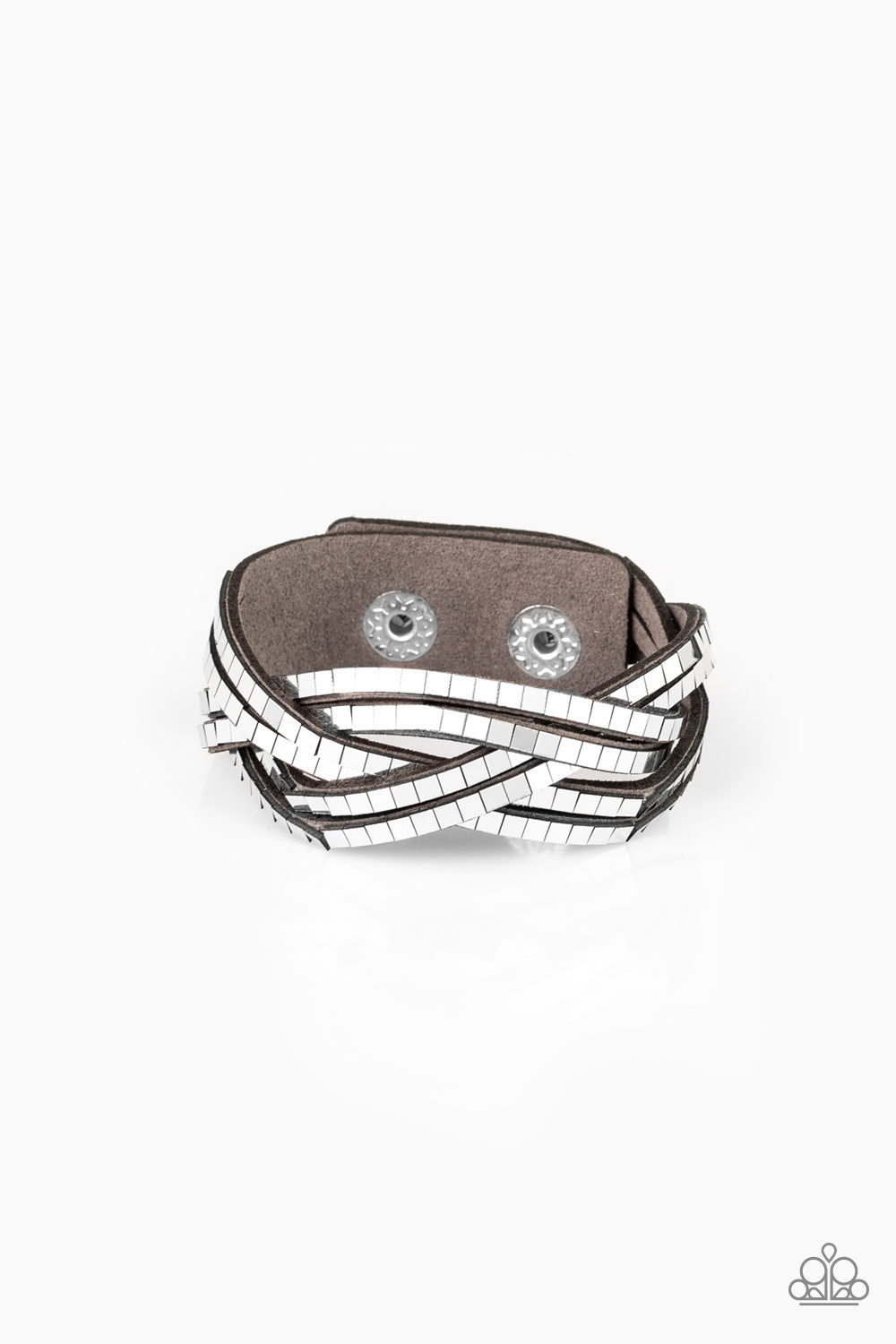 Looking For Trouble - Silver Paparazzi Bracelet