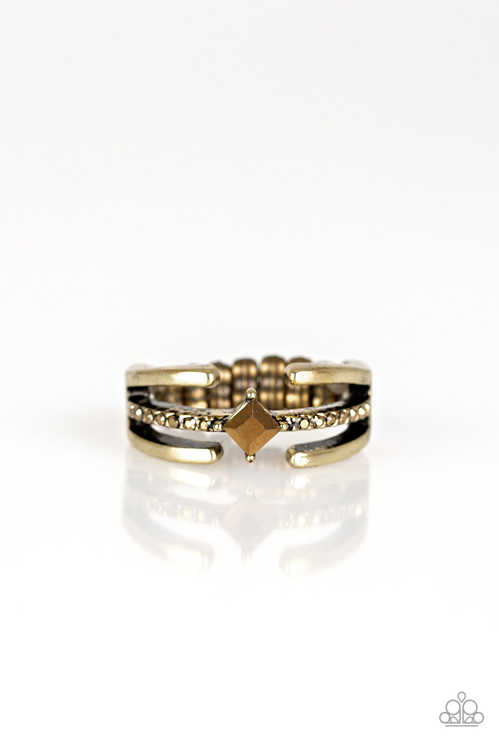 City Center - Brass Paparazzi Ring