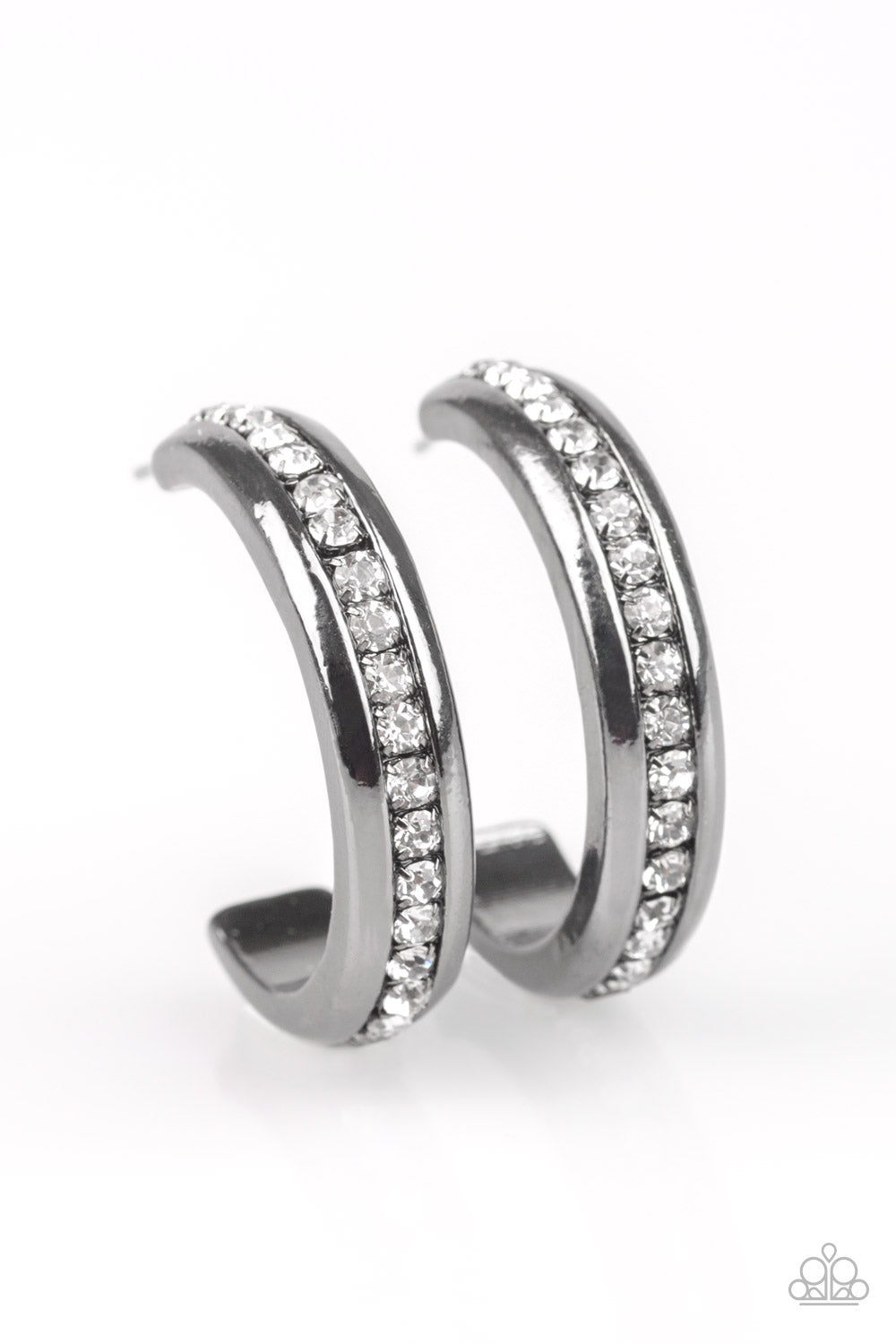 5th Avenue Fashionista - Black Paparazzi Earrings