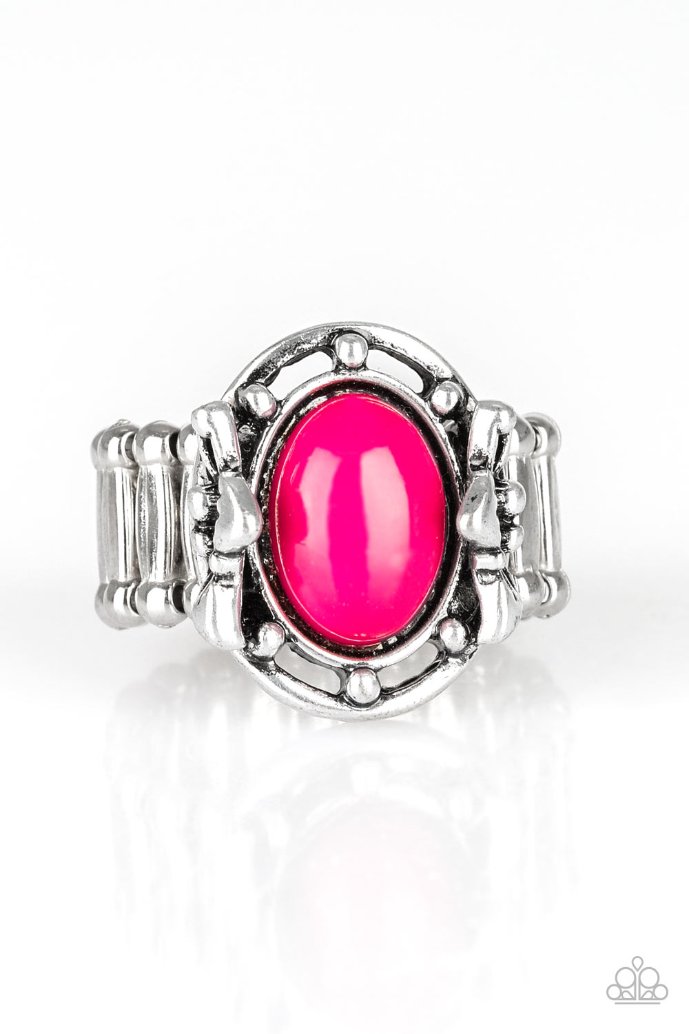 Color Me Confident - Pink Paparazzi Ring