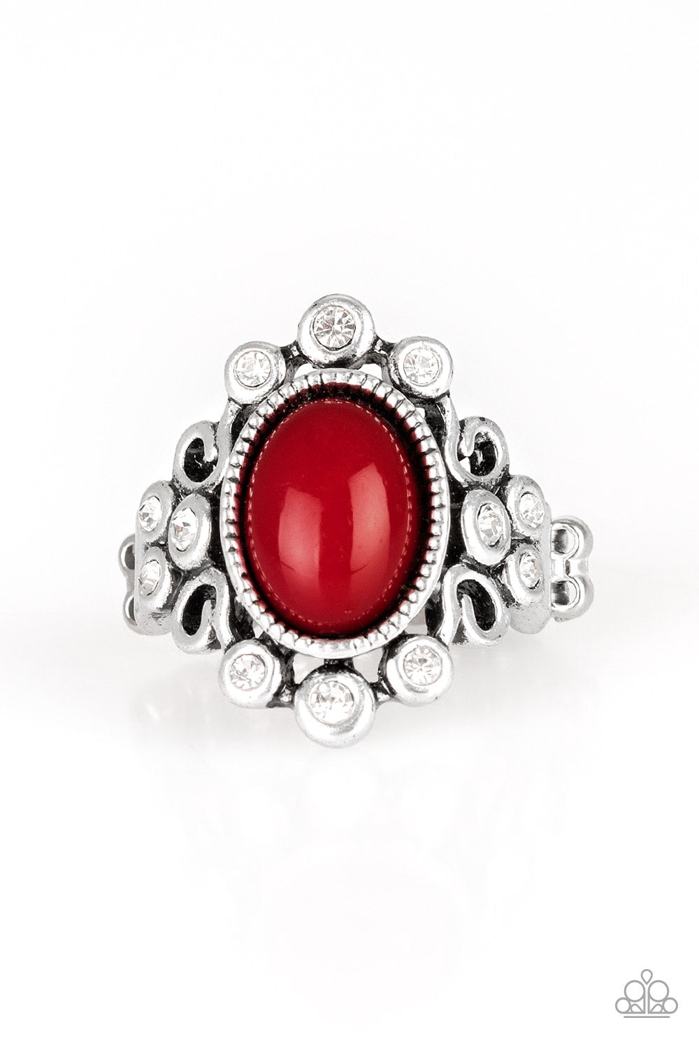 Noticeably Notable - Red Paparazzi Ring