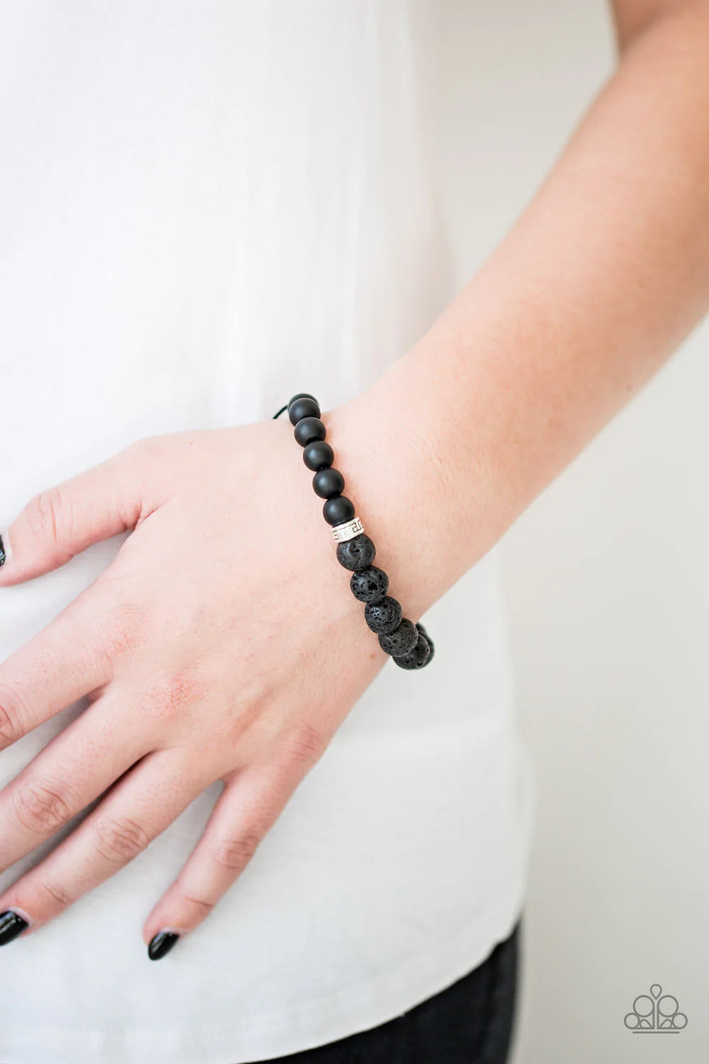 Keep Your Cool Black Paparazzi Urban Bracelet