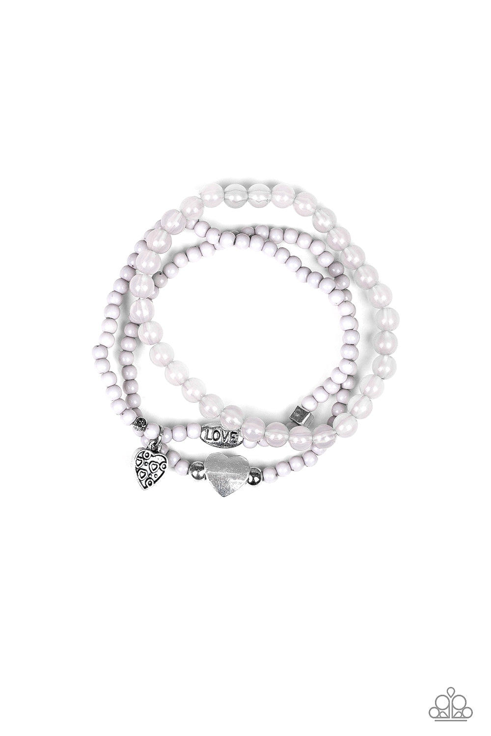 Really Romantic - Silver Paparazzi Bracelet
