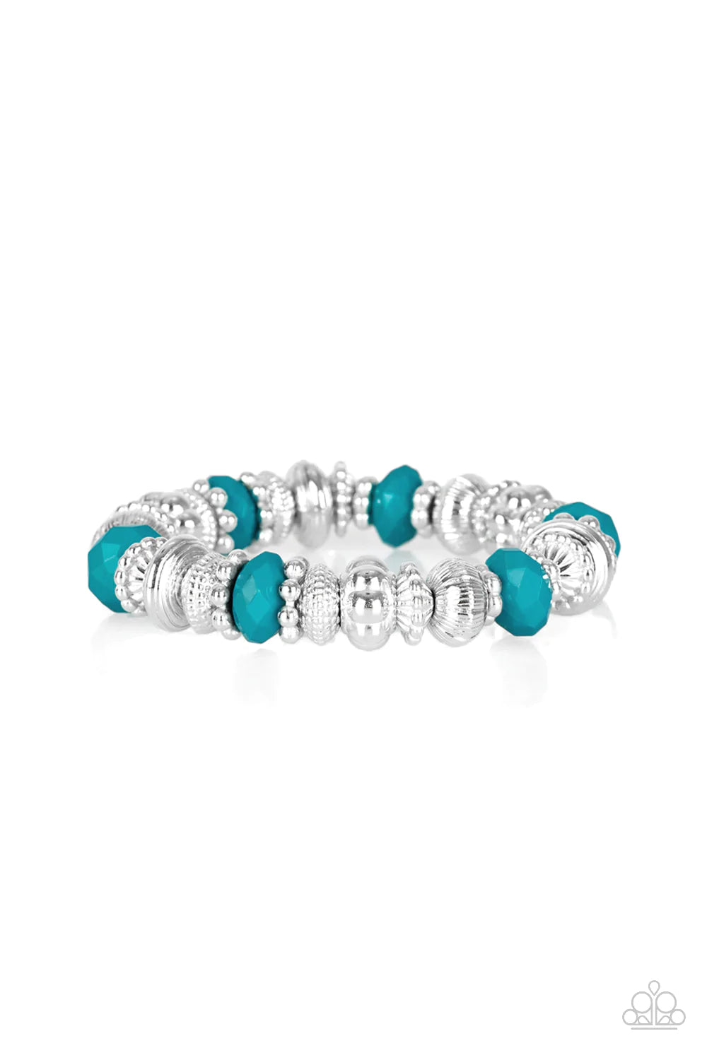 Live Life To The COLOR-fullest Blue Paparazzi Bracelet