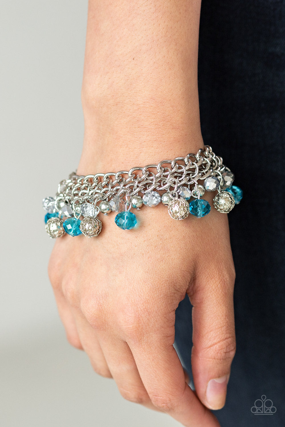 The Party Planner - Blue Paparazzi Bracelet