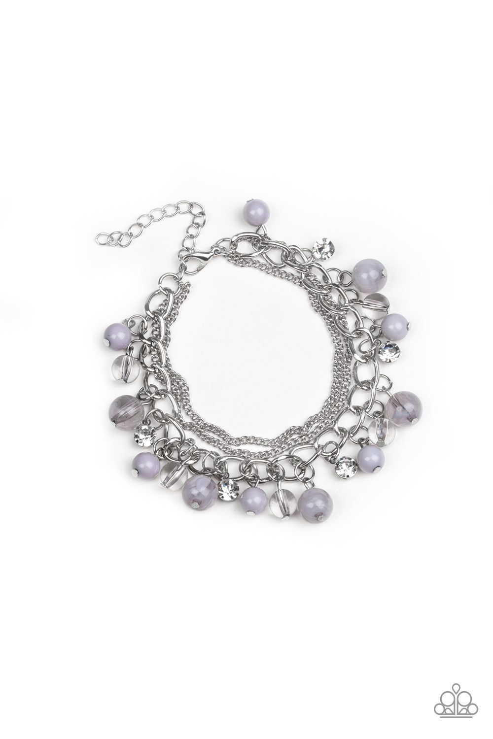 Let Me SEA! - Silver Paparazzi Bracelet