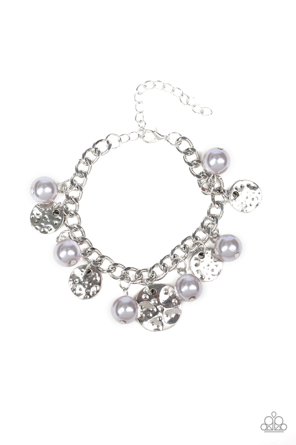 SEA In A New Light - Silver Paparazzi Bracelet