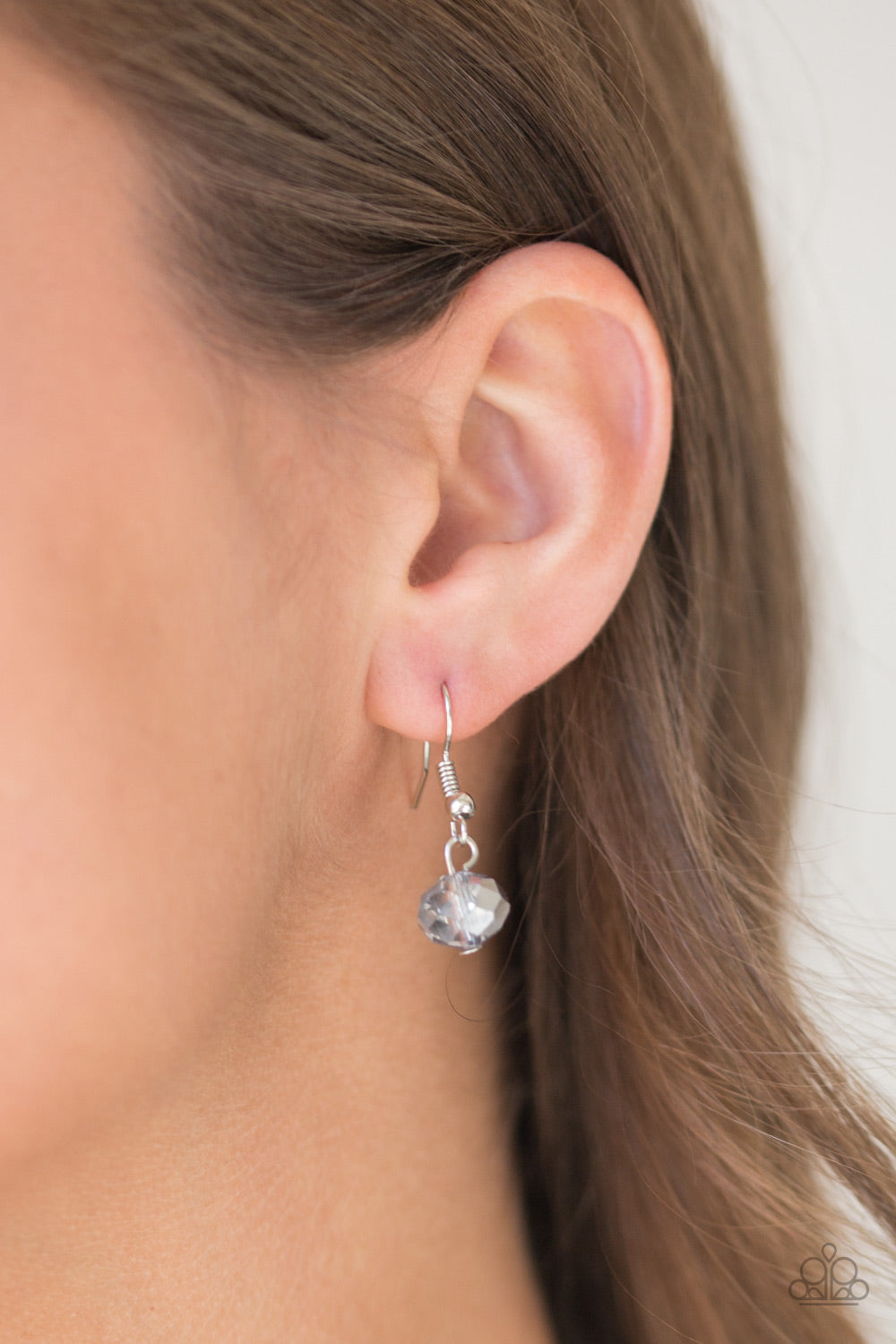 Only For Special Occasions - White Paparazzi Lanyard Necklace