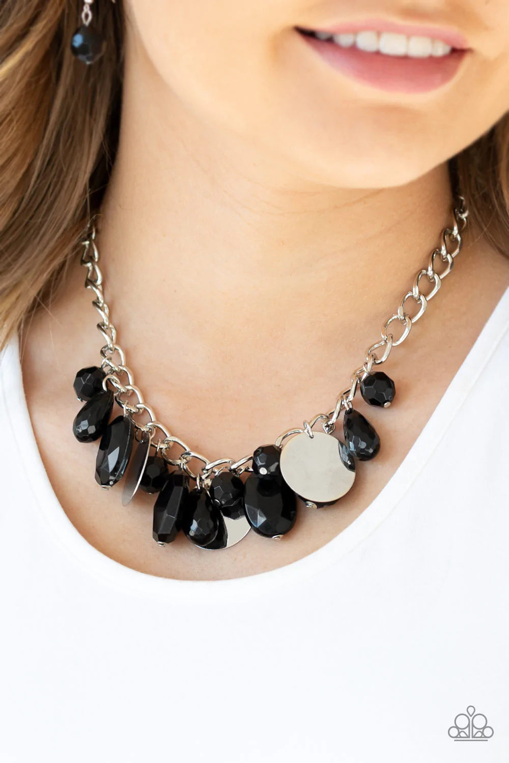 Treasure Shore Black Paparazzi Necklace