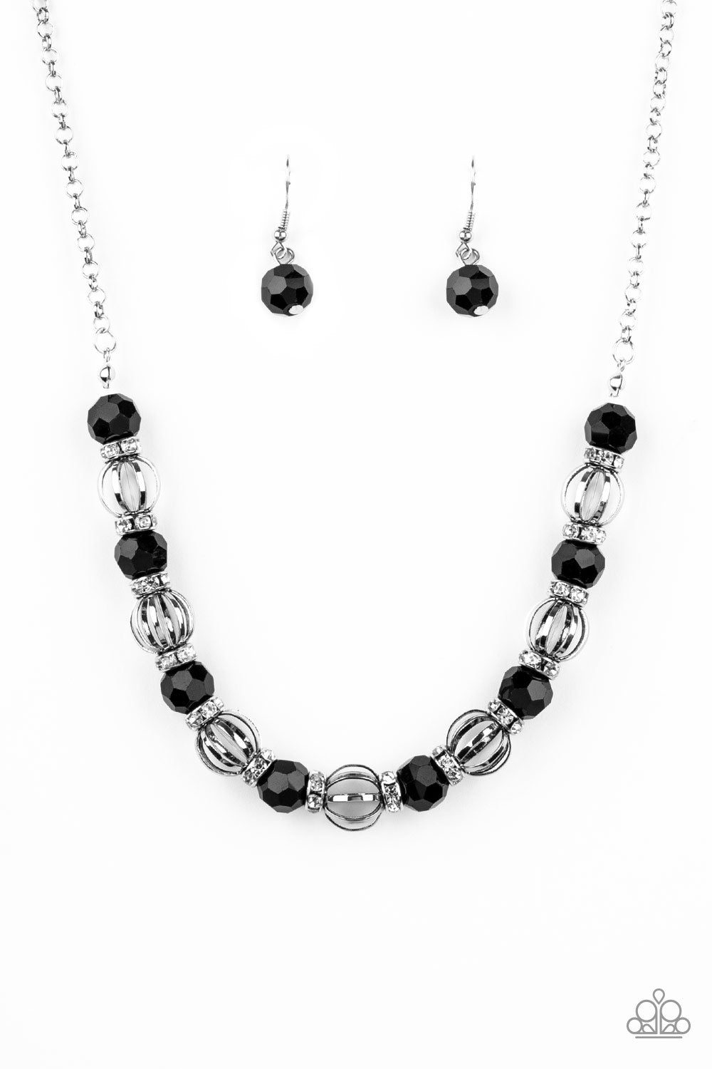 Metro Majestic - Black Paparazzi Necklace