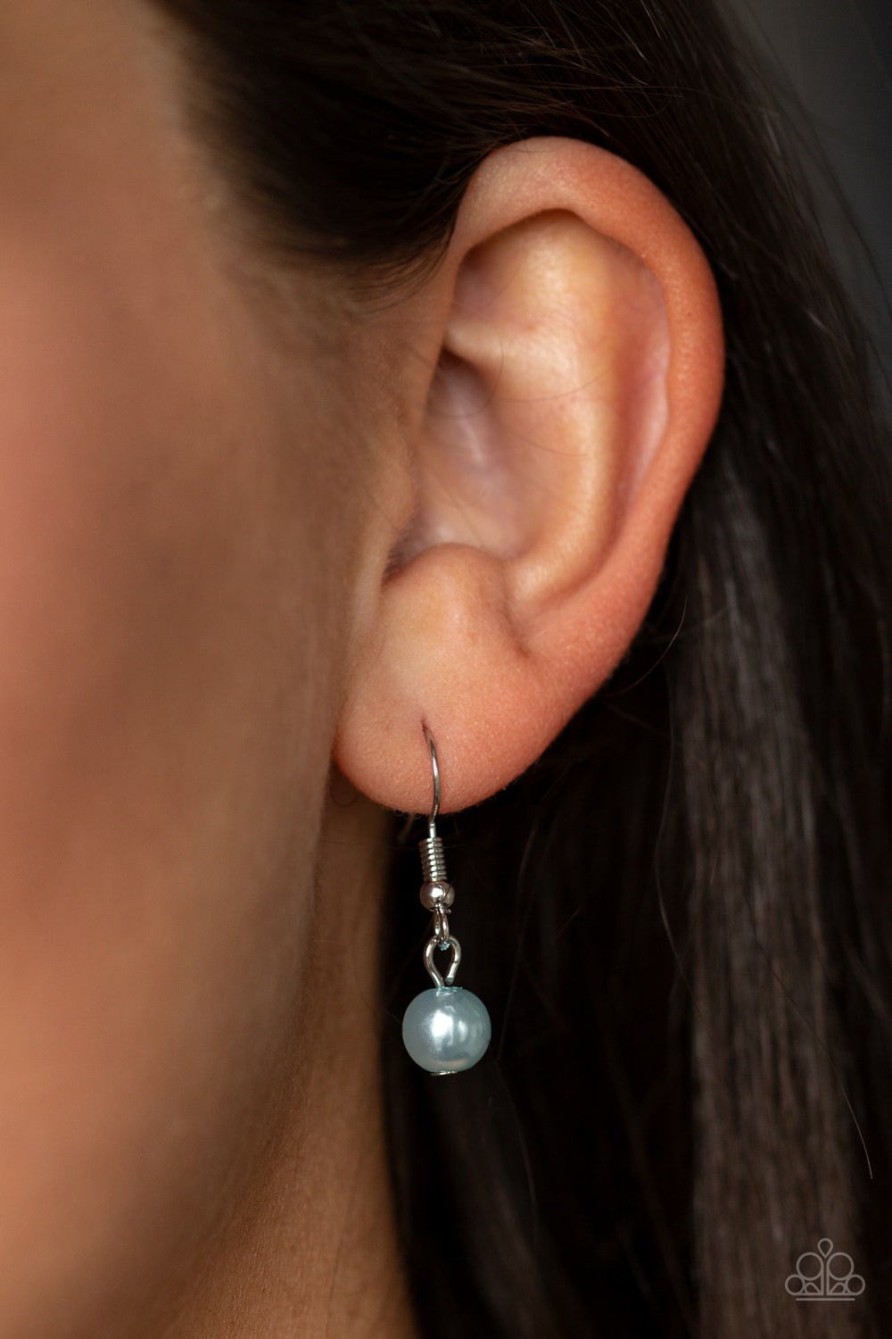 Out Of Bounds Shimmer - Blue Paparazzi Necklace