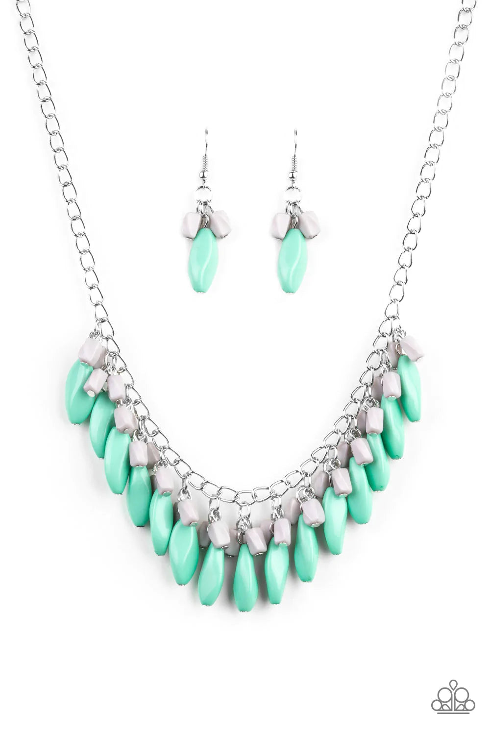 Bead Binge - Green Paparazzi Necklace