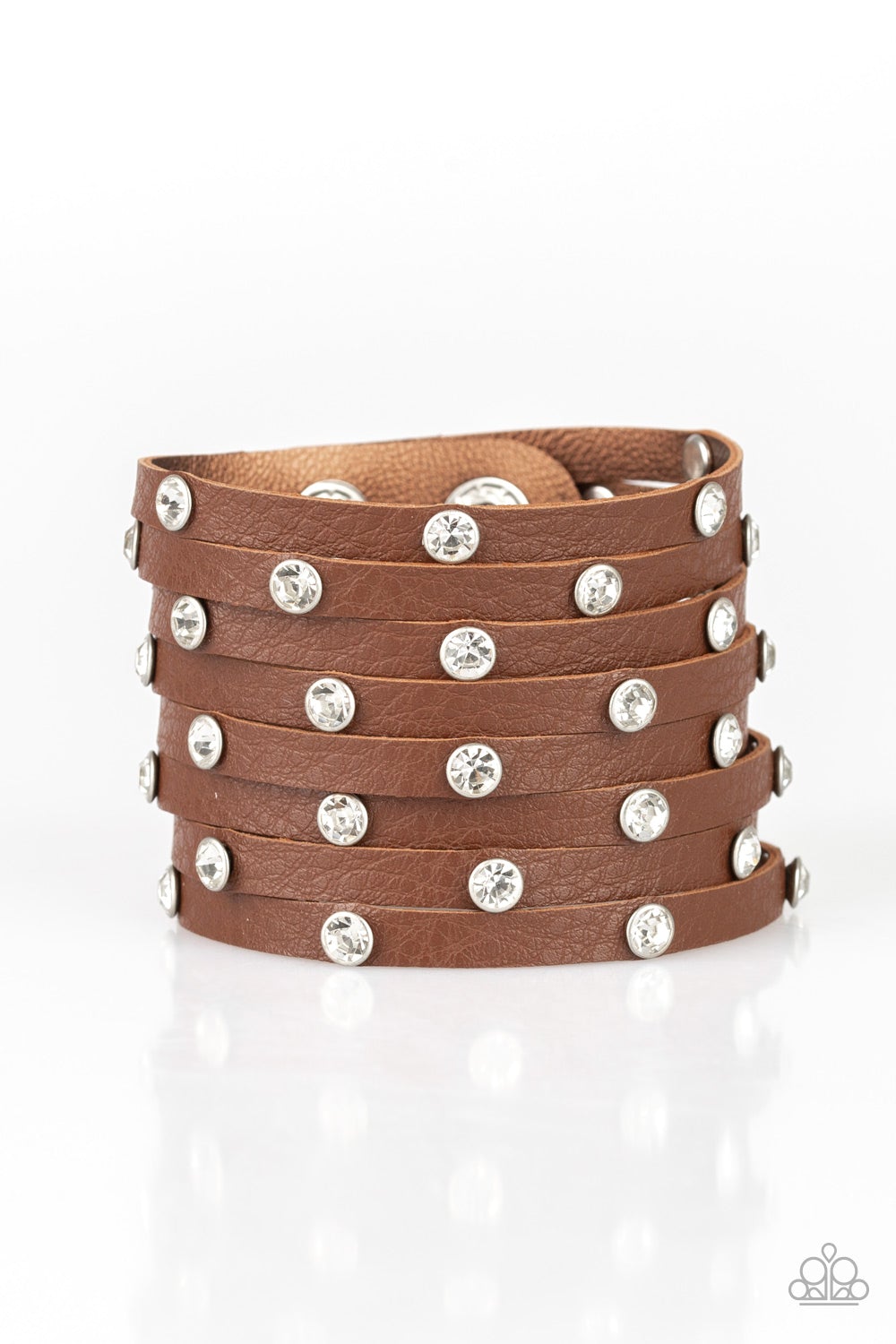 Sass Squad Brown Paparazzi Urban Bracelet