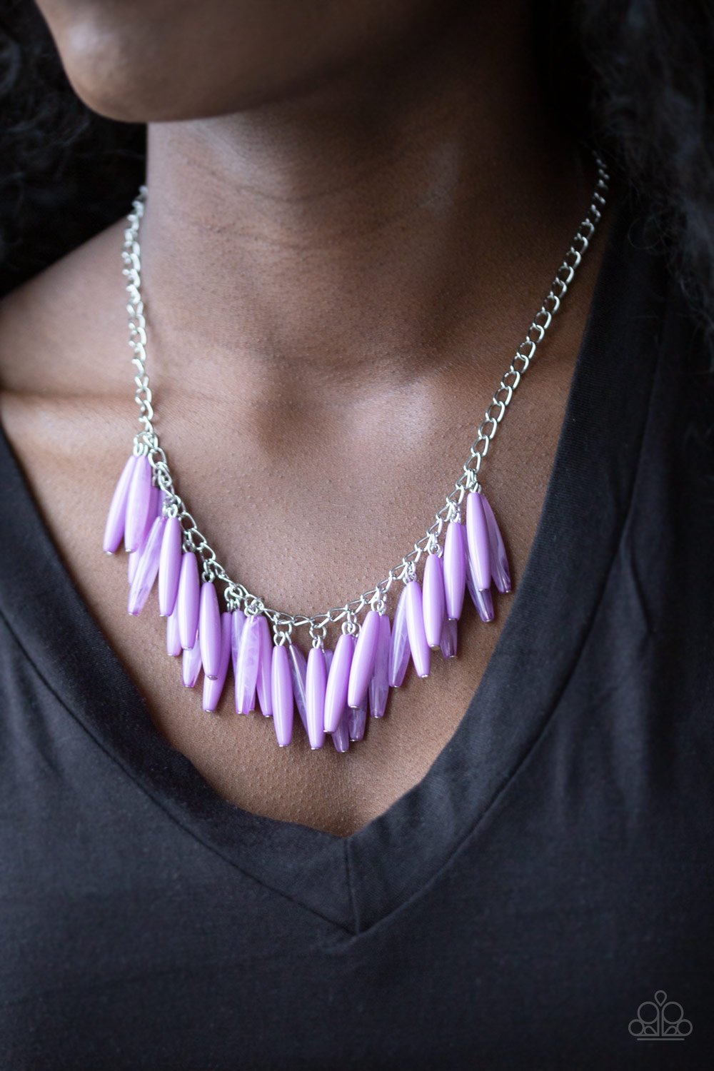 Full of Flavor Purple Paparazzi Necklace