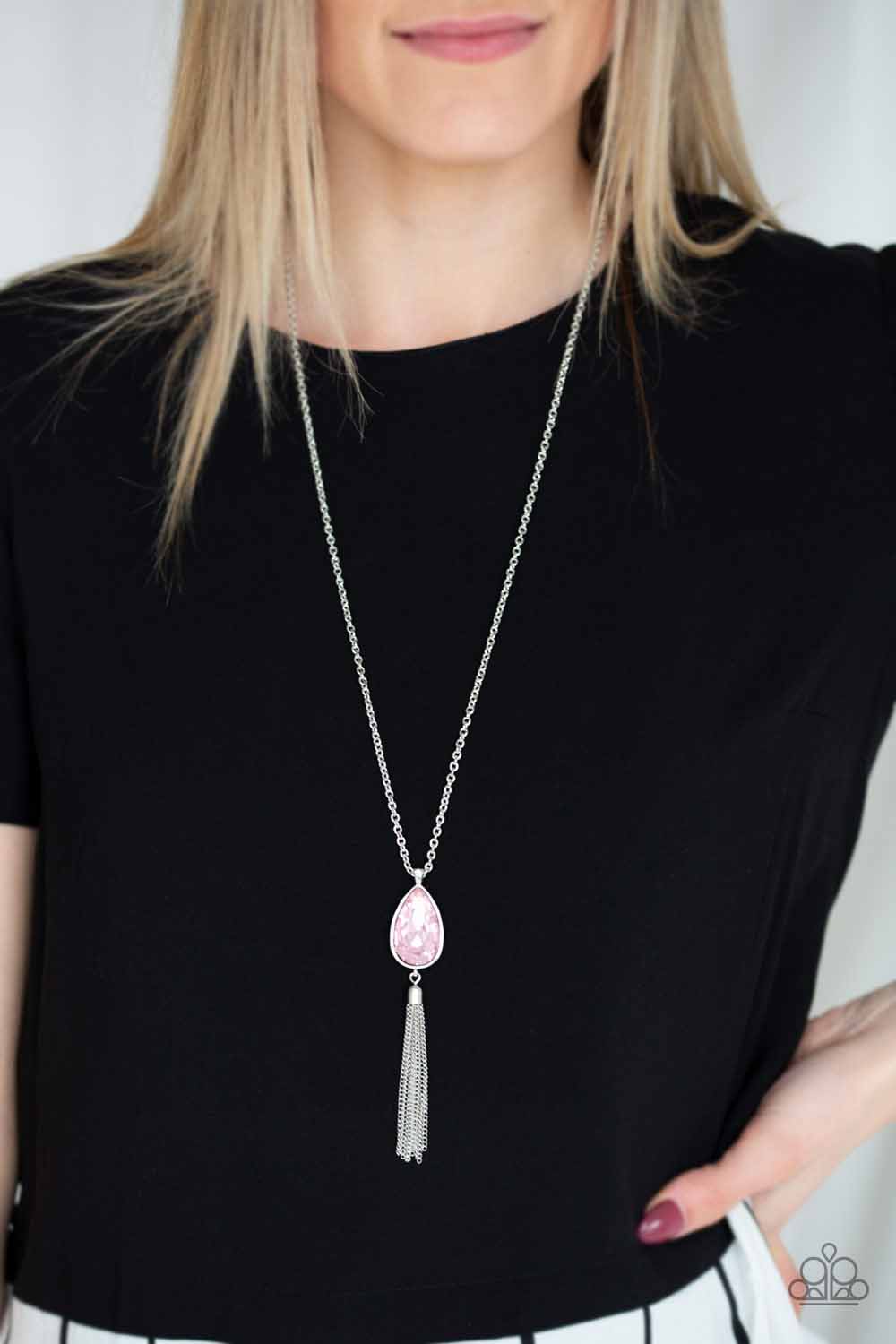 Elite Shine Pink Paparazzi Necklace