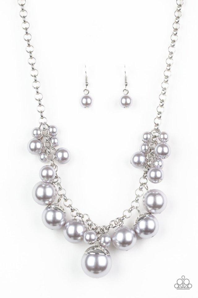 Broadway Belle Silver Paparazzi Necklace