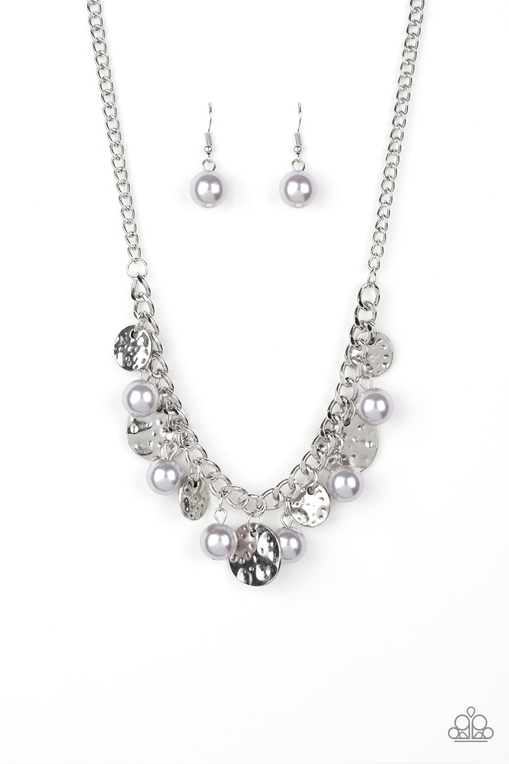 Seaside Sophistication - Silver Paparazzi Necklace