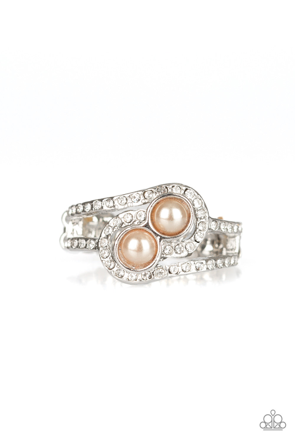 Collect Up Front - Brown Paparazzi Ring