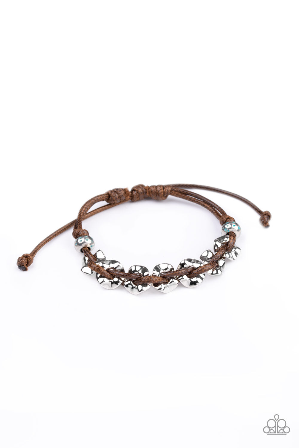Ride The Rails - Brown Paparazzi Urban Bracelet