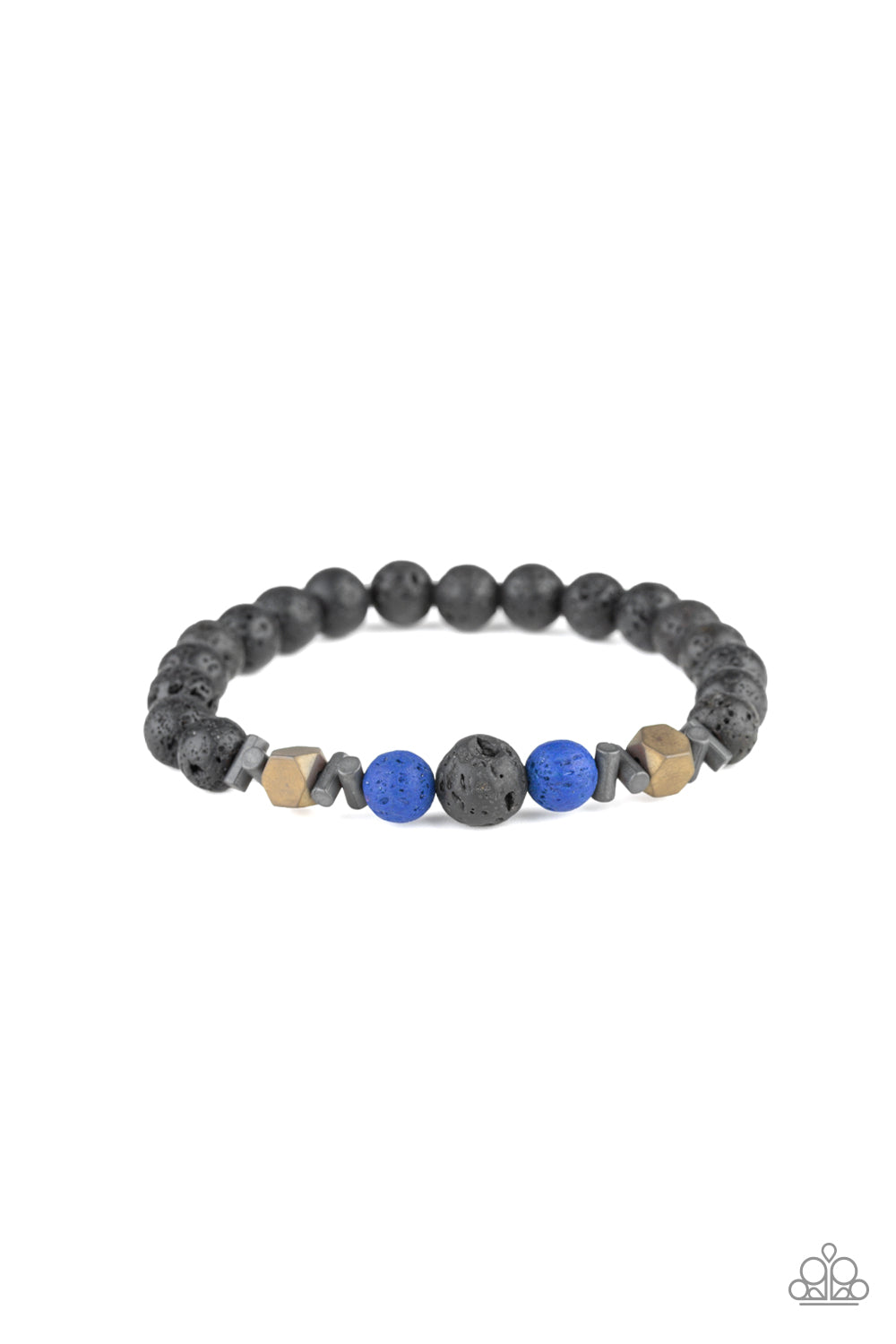 Empowered - Blue Paparazzi Urban Bracelet