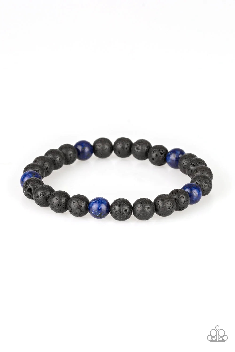 Enlivened Blue Paparazzi Urban Bracelet