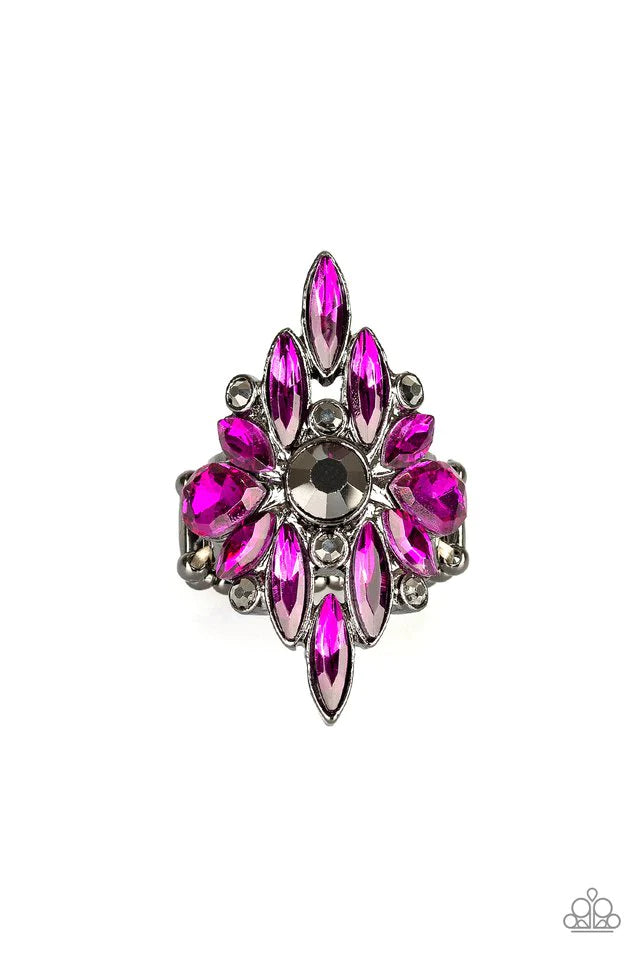 Stand Back Pink Paparazzi Ring