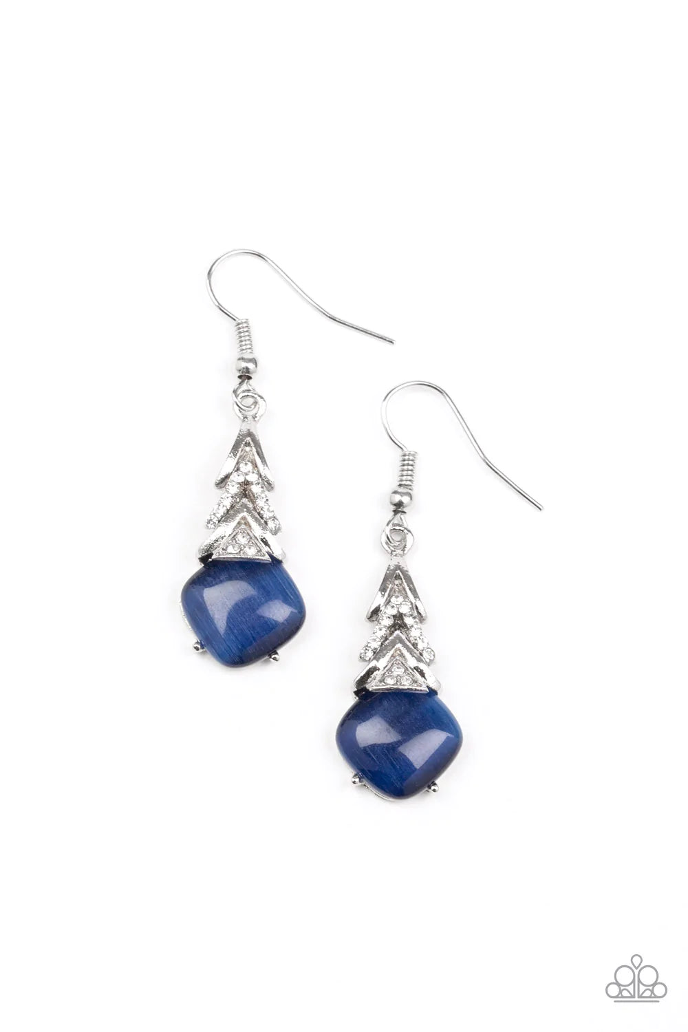 Dreamy Dazzle Blue Paparazzi Earrings