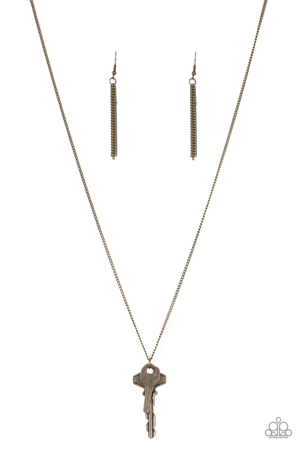 The Keynoter Brass Paparazzi Necklace
