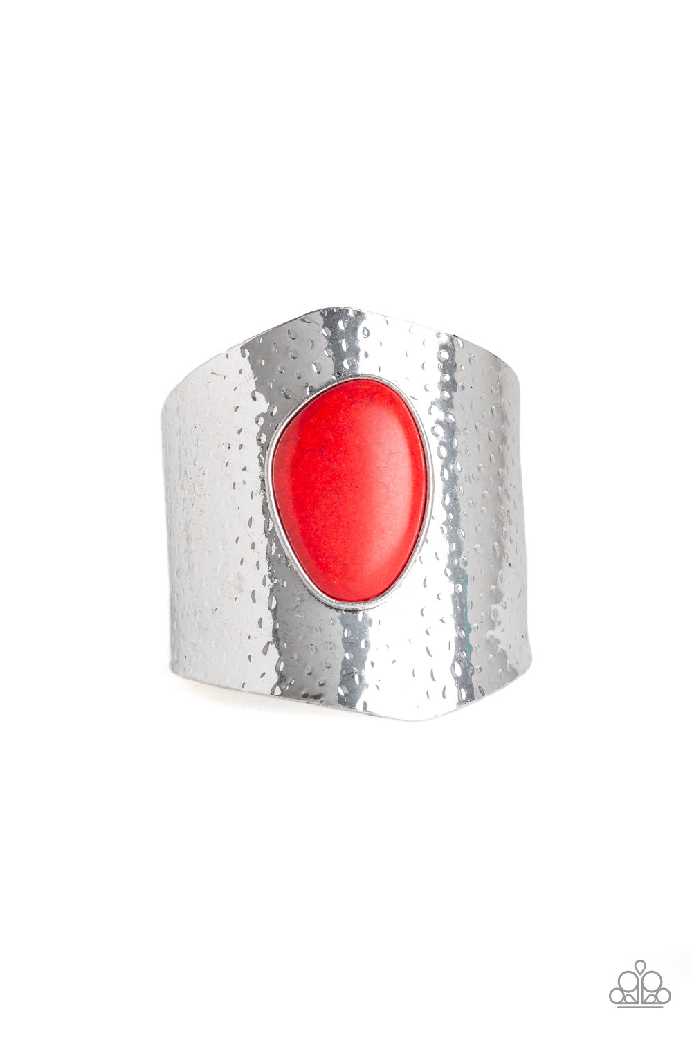 Casual Canyoneer - Red Paparazzi Cuff Bracelet