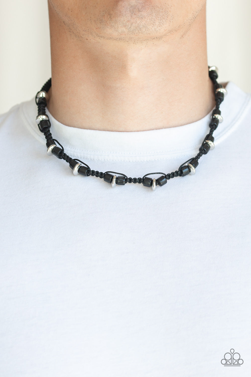 WOOD You Believe It? - Black Paparazzi Urban Necklace