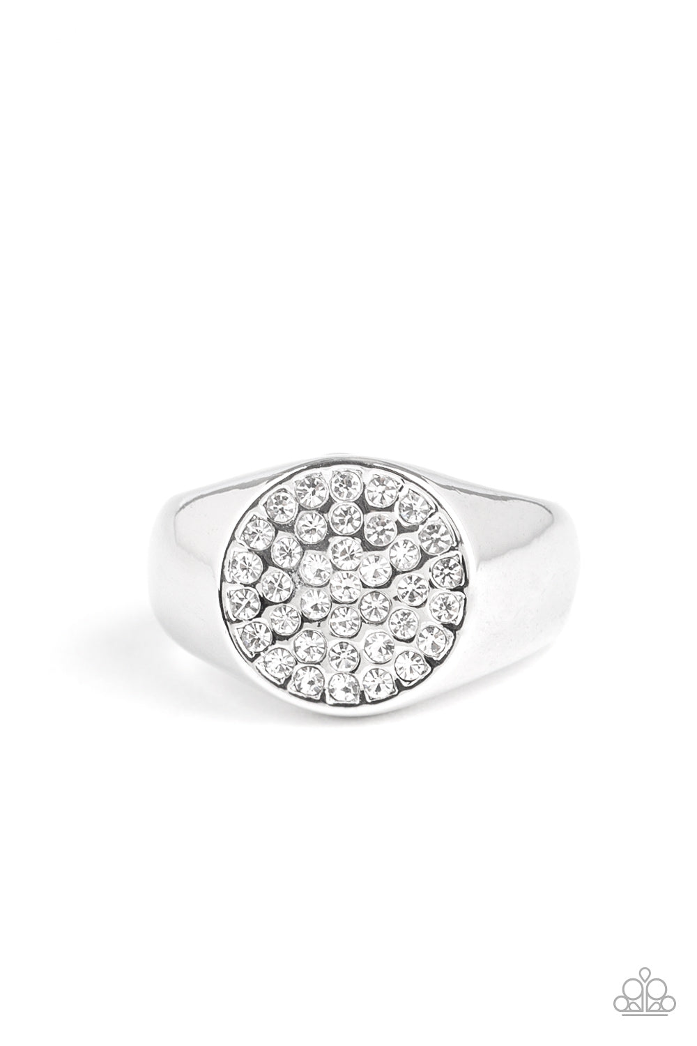 Conquest - White Paparazzi Urban Ring